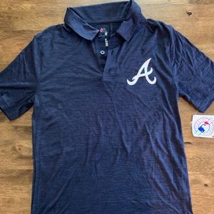 NWT MLB Atlanta Braves Polo - S